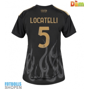 Billiga Juventus Manuel Locatelli #5 Tredjeställ Dam 2026-27 Kortärmad